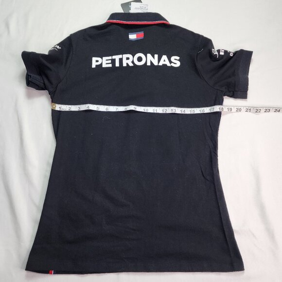 New Petronas Mercedes AMG F1 Racing Polo Shirt Women (L) - Picture 6 of 7